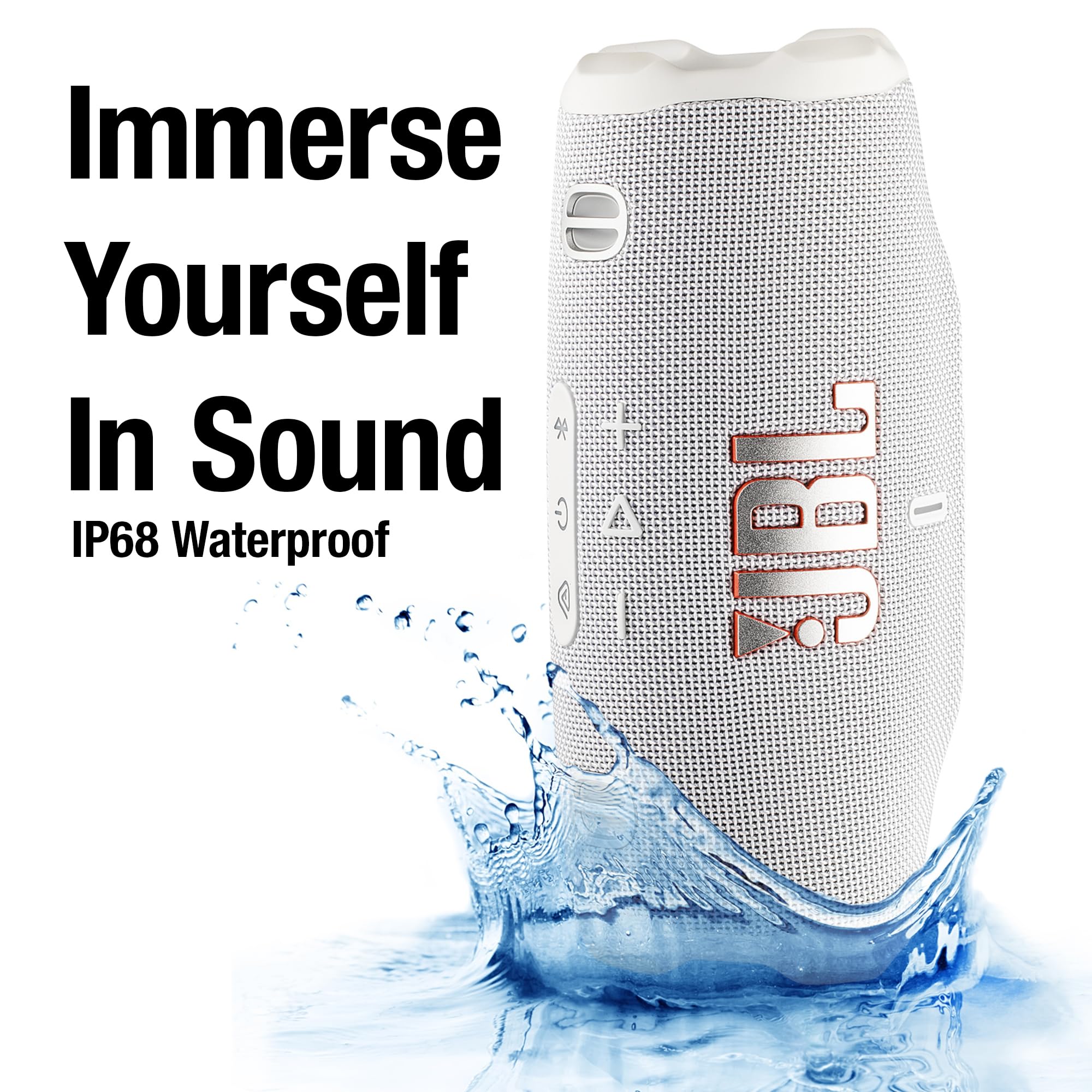 Amazon.com: JBL Charge 6 Portable Bluetooth Speaker (White) | IP68